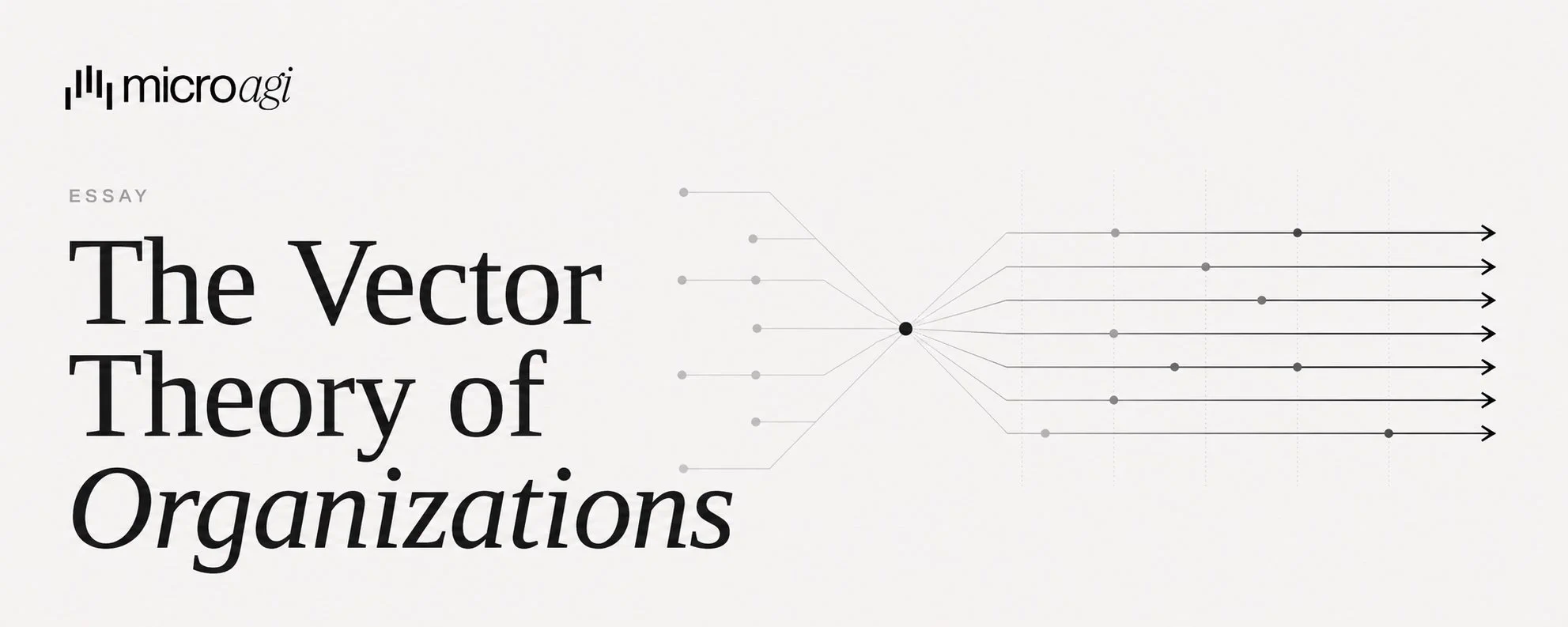 The Vector Theory of Organizations — original article cover